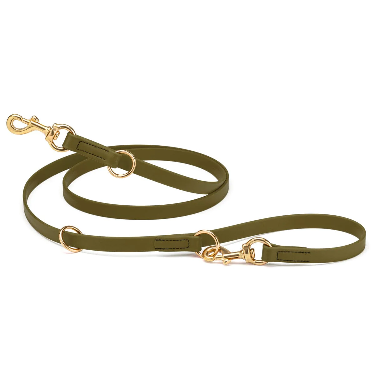 Viper Biothane Adjustable Multi-Purpose Dog Leash with Brass Hardware, 7FT - Image 14