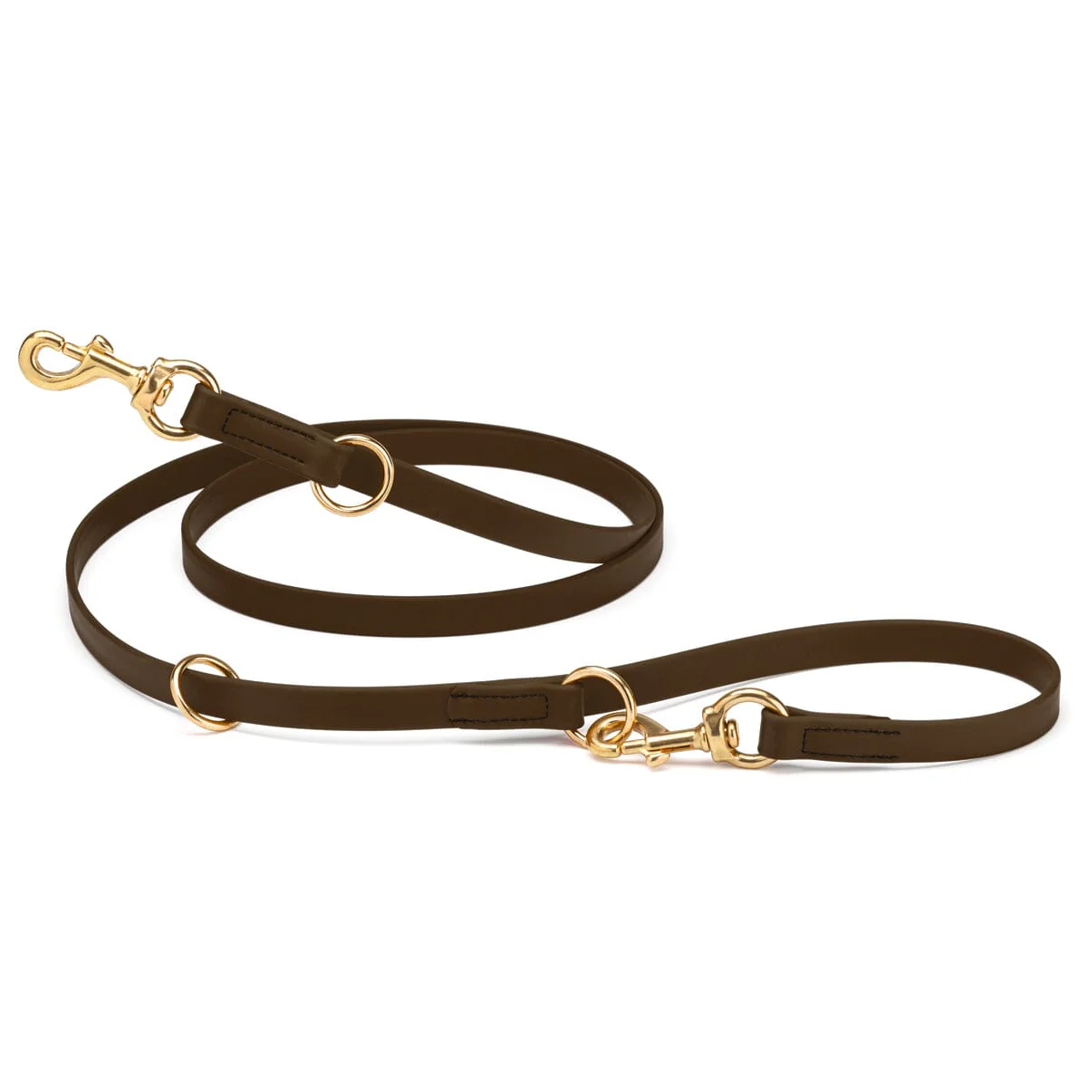 Viper Biothane Adjustable Multi-Purpose Dog Leash with Brass Hardware, 7FT - Image 15