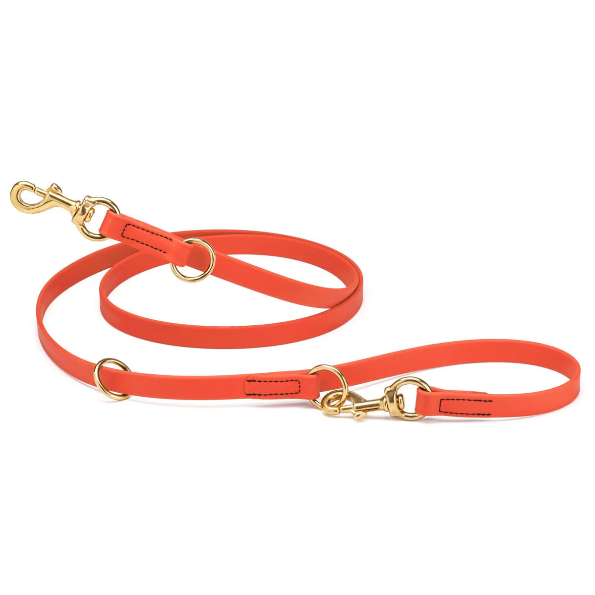 Viper Biothane Adjustable Multi-Purpose Dog Leash with Brass Hardware, 7FT - Image 18