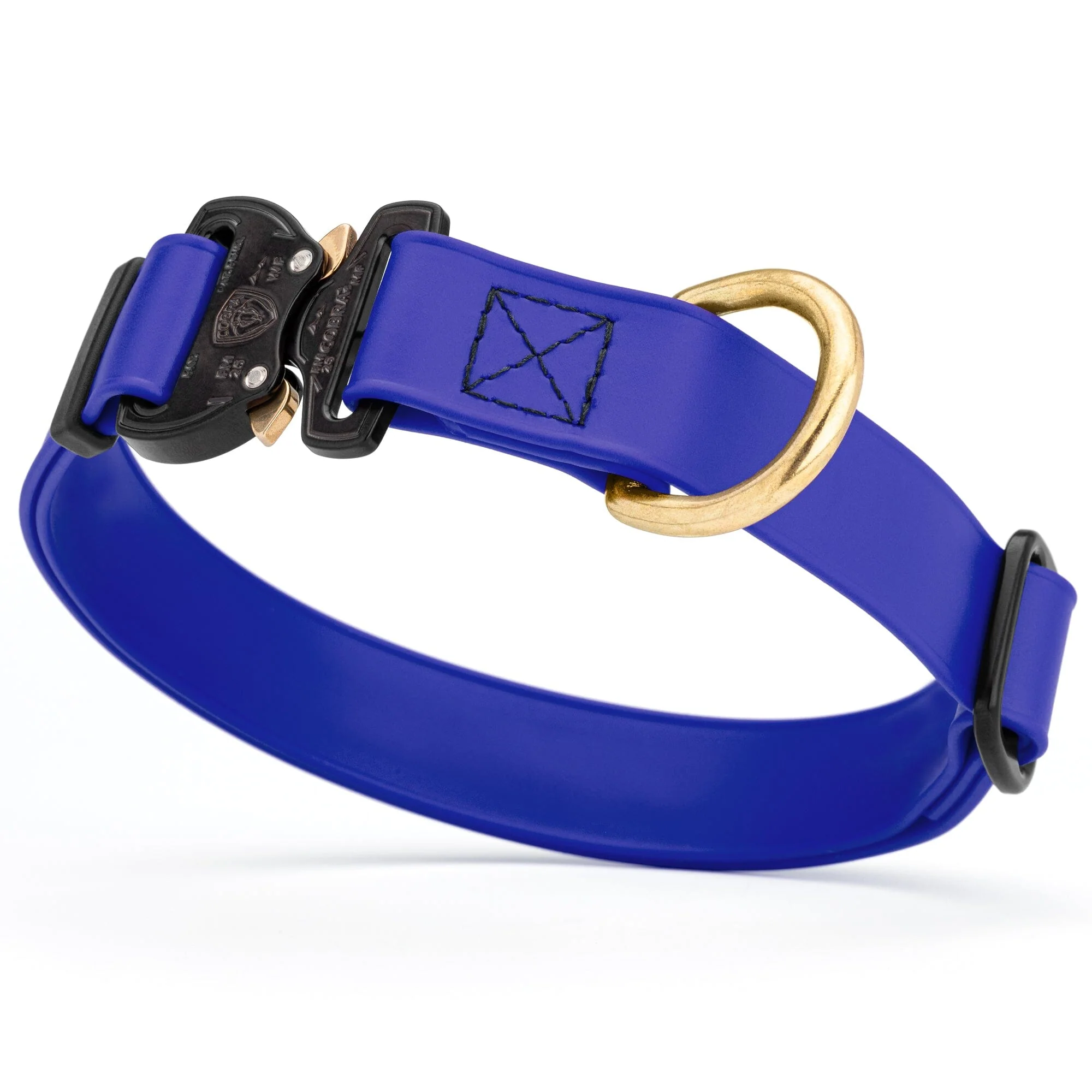 Viper BioThane Dog Collar with Cobra Metal Buckle – Odor Resistant and Waterproof - Image 9