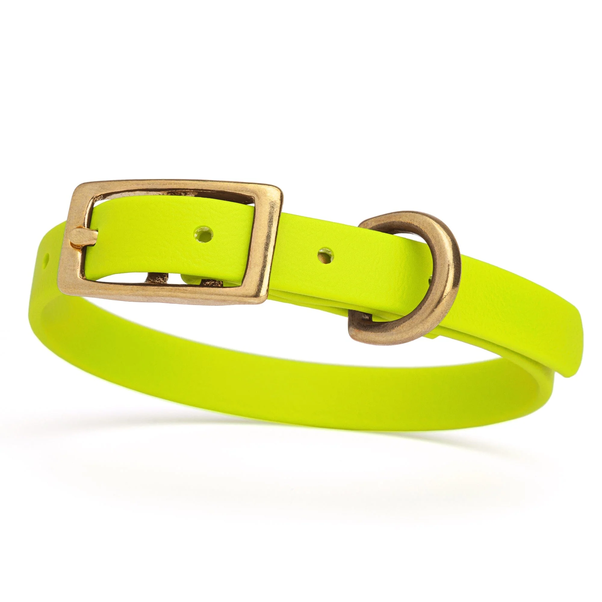 Viper Biothane Waterproof Dog Collar with Brass Hardware - Image 29