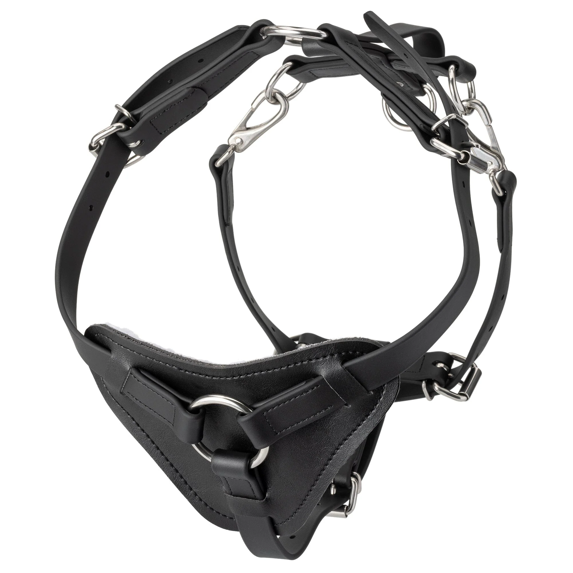 Viper Surge Biothane Working Dog Harness - Stainless Steel Hardware - Image 3