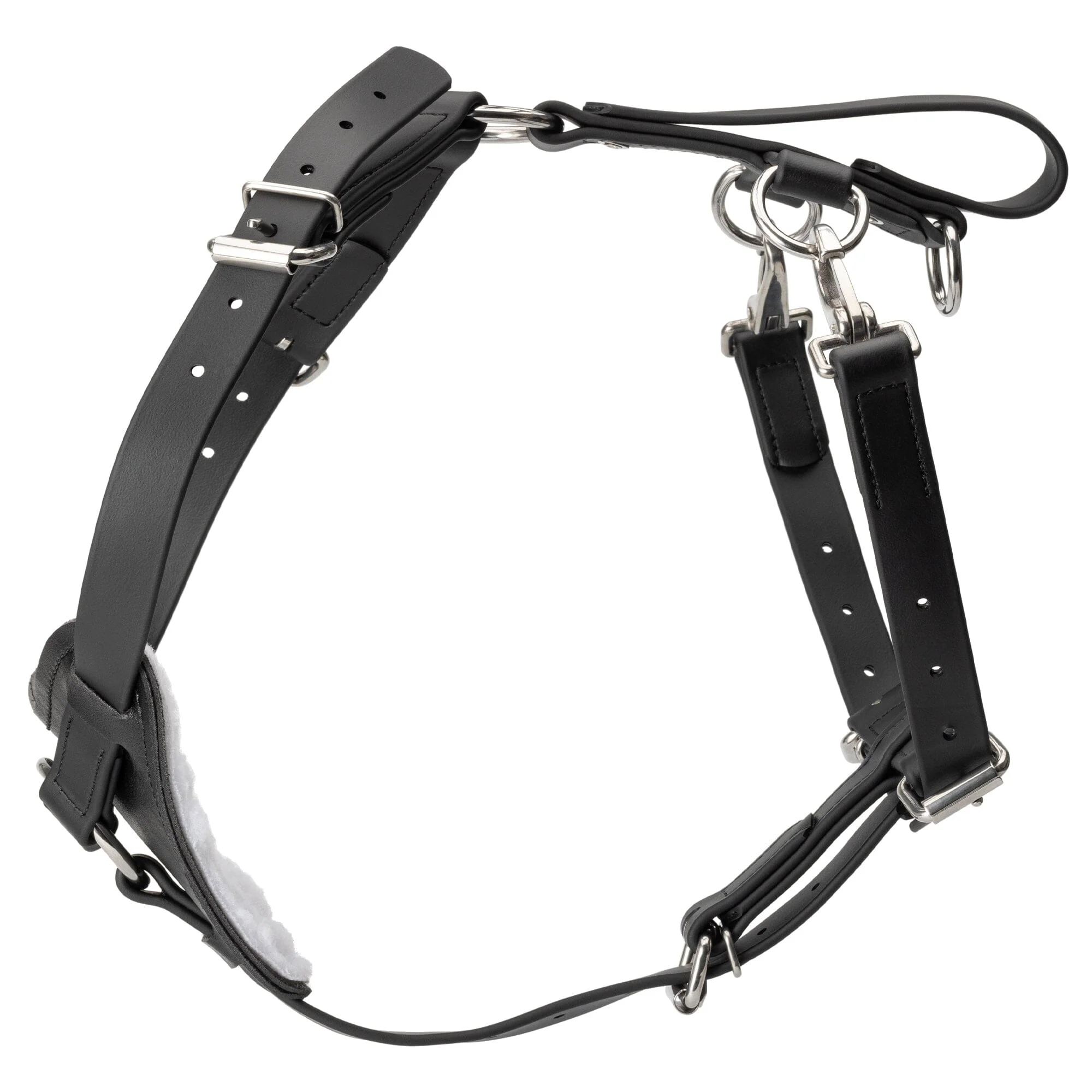 Viper Surge Biothane Working Dog Harness - Stainless Steel Hardware - Image 4