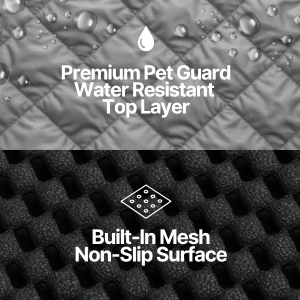 Formosa Covers X-Large Car Seat Cover For Dogs and Pets 56"W Grey - Image 7